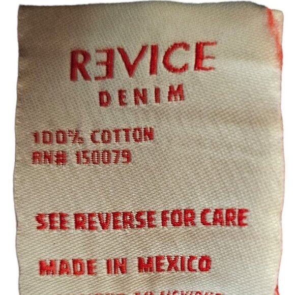 Revice Womens 29 Black Tie Dye Buttonfly High Rise Jeans - Picture 16 of 16